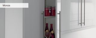 Monza Gloss kitchen from Homebase Helping to Make Your House a Home 