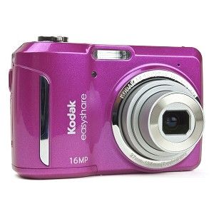 Kodak EasyShare C1550 16MP 5x Optical/5x Digital Zoom HD Camera (Pink 