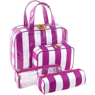 Trina Cosmetic Bags & Travel Accessories Deluxe Weekender 4 Piece Set