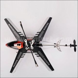 Metal Frame 3.5CH RC Helicopter with Gyroscope Orange & Golden   Tmart 