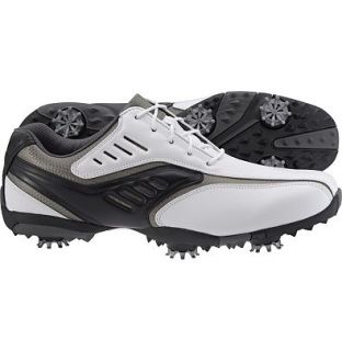 FootJoy Mens Street Golf Shoes   FJ#56478 (White/Black) at Golfsmith 