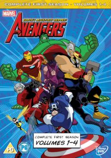 The Avengers Earths Mightiest Heroes   Volumes 1 4 DVD  TheHut 