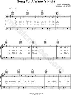 sheet music for Gordon Lightfoot. Choose from sheet music for 
