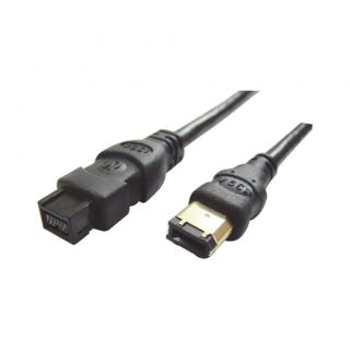 Firewire 800 9 pin to 6 pin Leads  Firewire Cables  Maplin 