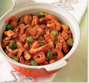Louisiana Style Smothered Okra and Chicken Main Dish Recipe  Tractor 