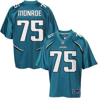 Mens Pro Line Jacksonville Jaguars Eugene Monroe Team Color Jersey 