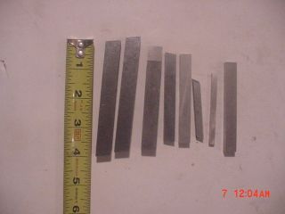 SQUARE LATHE TOOL VARIETY TOOLS NOT USED