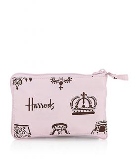 Harrods Crown Print Pocket Shopper  Harrods 