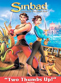 Sinbad Legend of the Seven Seas DVD, 2003, Widescreen