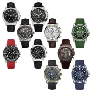 Guess Mens Casual Strap Watch Range