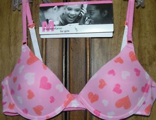 New 4 Maidenform Padded Training Bras Size 34A