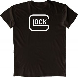 GLOCK T SHIRT SHORT AND LONG SLEEVE BLUE OR BLACK FREE SHIPPING