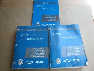 1997 Chevrolet Express GMC Savana Van G shop service dealer repair 