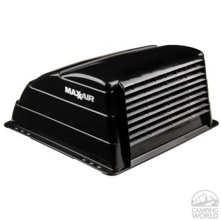 Black Roof Vent Cover   Maxxair Vent Corp 00 933069   Vents   Camping 
