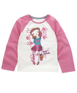 Mothercare Long Sleeve Best Friends T Shirt   t shirts   Mothercare