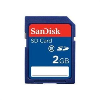 MacMall  Sandisk flash memory card   2 GB   SD SDSDB 002G B35