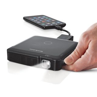 HDMI Pocket Projector at Brookstone—Buy Now