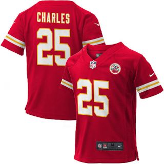 Infant Nike Kansas City Chiefs Jamaal Charles Game Team Color Jersey 