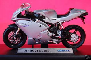 MV AGUSTA F4S1+1 1/18th WELLY DIECAST MODEL MOTORCYCLE