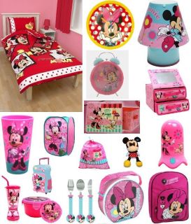   100% OFFICIAL DISNEY MINNIE MOUSE / GIRLS ACCESSORIES GIFTS FOR ALL