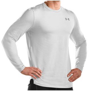 Under Armour Evo Coldgear Fitted Crew Long Sleeve Shirt   Mens 