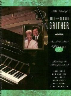 Best of Bill and Gloria Gaither for Solo Piano   Volume 1 1998 