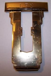 Bigsby Made Gibson L5S Gold Plated Tailpiece   Vintage 1970s 