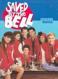 Saved By the Bell   Seasons 3 4 DVD, 2004, 4 Disc Set