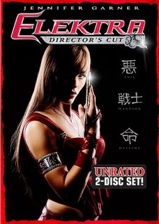 Elektra DVD, 2005, 2 Disc Set, Unrated Directors Cut
