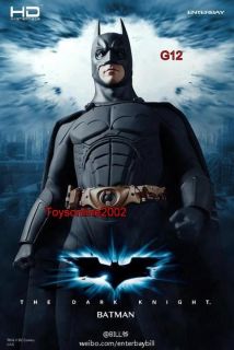 EnterBay 1/4 HD Dark Knight Batman Bruce Wayne Begins suit Action 
