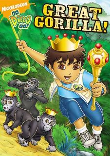 Go, Diego, Go   Great Gorilla DVD, 2008, Sensormatic Packaging