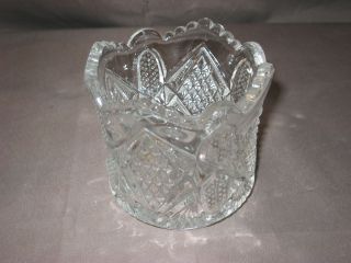 pressed glass spooner in Pressed Glass