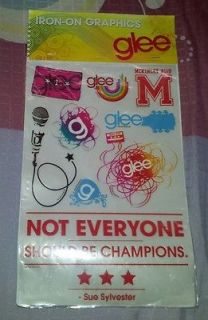 AUS Shows Exclusive GLEE Iron on Graphic Transfers FOX Official 
