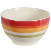 Home Kitchen & Tableware Dinnerware Royal Norfolk Tricolor Striped 