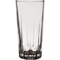 Home Kitchen & Tableware Drinkware Faceted Glass Tumblers, 16 oz.