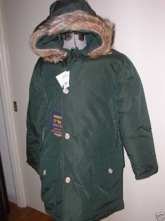 NEW Woolrich Arctic Parka 8243 Forest Green XL Made in USA Duck Down 