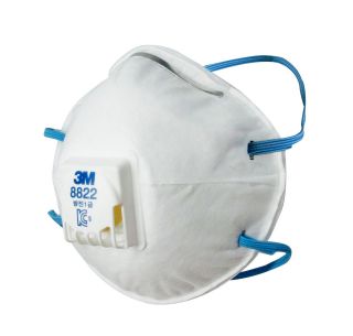 1Box  10EA} 3M 8822 / 8822K protective dust safety masks with 