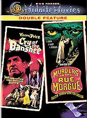 Cry of the Banshee Murders in the Rue Morgue DVD, 2003, Midnite Movies 