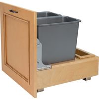 Print Details for Rev A Shelf 30 Quart Double Waste Container Pullout 