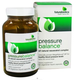 Futurebiotics   Pressure Balance All Natural Resveratrol Complex   30 