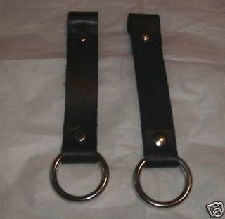   LEATHER WRIST CUFFS SUSPENSION DOOR HANGERS HAND CRAFTED IN THE USA