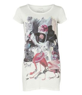 Embellished Izora Tee, Women, T shirts, AllSaints Spitalfields