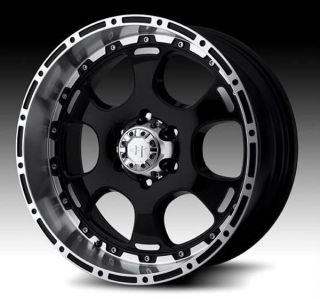 17 inch HELO HE842 black wheels rims 5x4.5 Ford Ranger