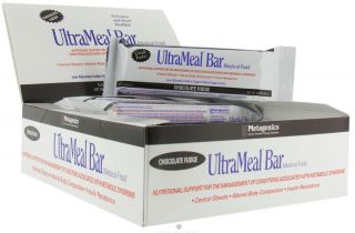 Buy Metagenics   UltraMeal Bar Medical Food Chocolate Fudge   12 Bars 