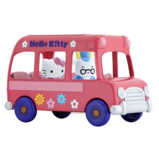 Ride to school in style with Kitty and the Bus Driver in this free 