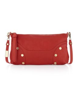 Lady Clutch Bag, Washed Red   