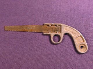 Antique Vintage Great Neck Hand Saw Gun Style 5 1/2 blade
