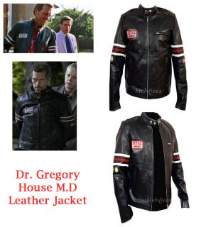 House MD   Dr. Gregory   Biker Leather Jacket   