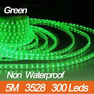 Charming Green 3528 5M 300 Leds SMD Flexible Strip Strings Lights 