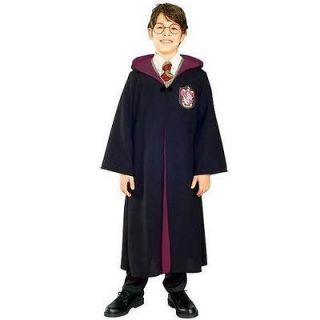 Harry Potter Gryffindor Hooded School Robe Costume Child Kids Boy 